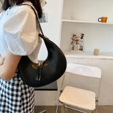 Clara Half Moon Handbag - Label Frenesi Fashion